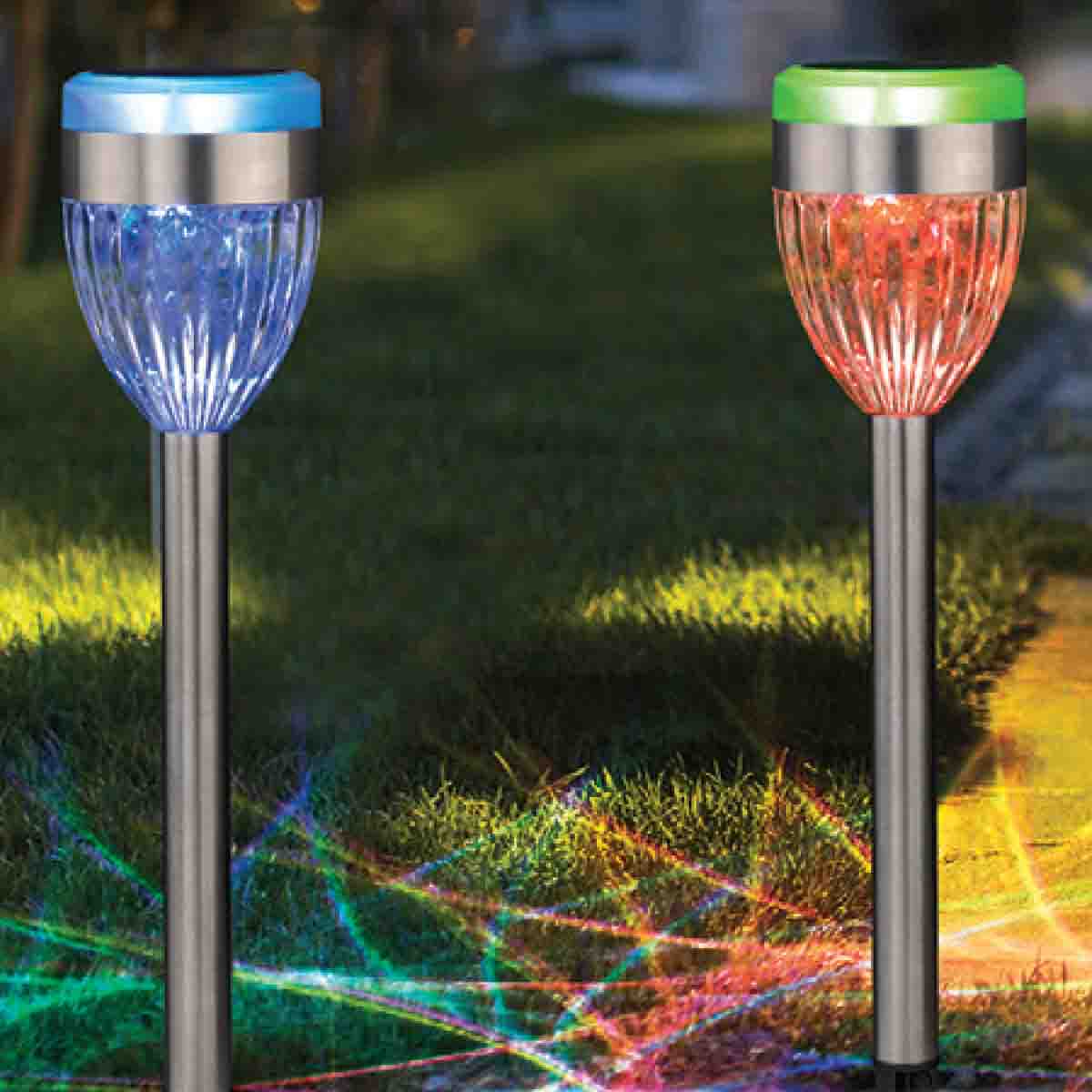 Shop Solar Light Stainless Steel Solar Light with Colors – Magasins Hart | Hart Stores