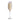 Set/4 Amber Flute Stem 215ml