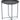 Studio 707 - Black Metal Side Table - Magasins Hart | Hart Stores