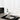 Dining Table Chanel Stainless Steel Original Color W/ Glass