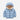 Girls Poly Filled Jacket With Sherpa Hood