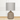 LAURENT TAYLOR - Ceramic Table Grey Shade Olive Glaze Base
