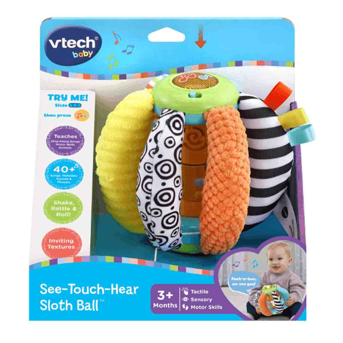 VTech- Boule en Peluche peekeboe, 80-540723, zzzz-s VTech- Boule en Peluche peekeboe, 80-540723, zzzz-s