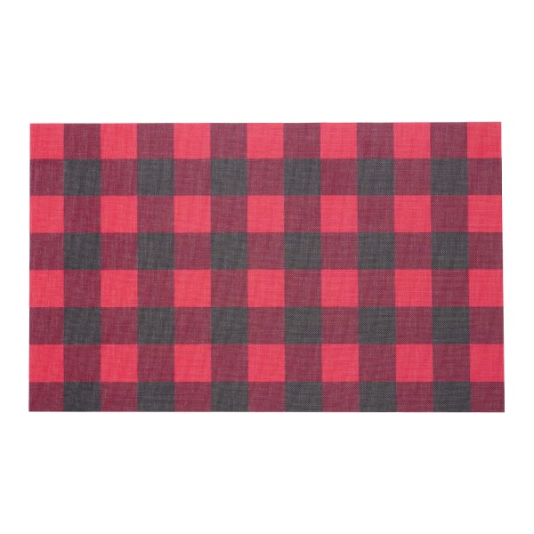 AVA - PVC Mat 50x80 cm | Rustic Plaid