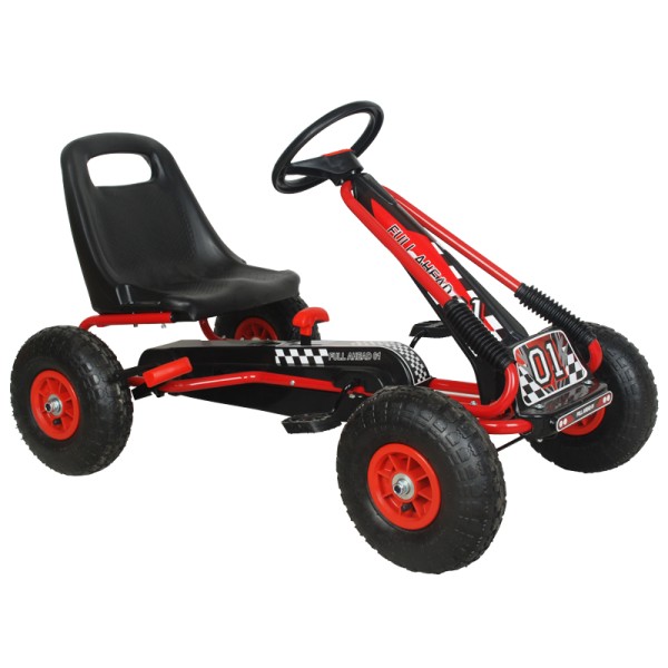Pedal Go Kart with Air Wheels for Kids