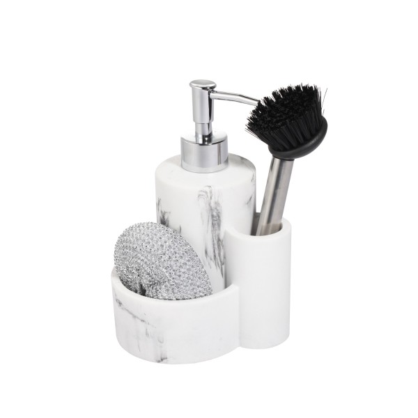 Distributeur De Savon Pour Evier En Polyresine