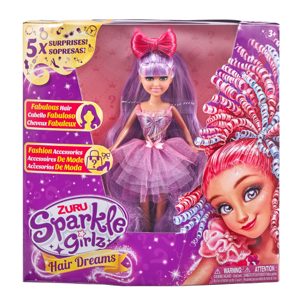 Sparkle Girlz Dolls 10.5in Hair Dreams