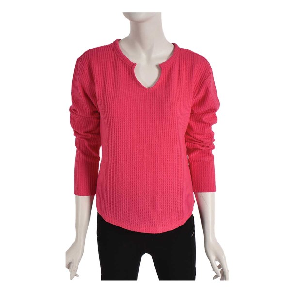 On Waffle Split Nk L/s To
