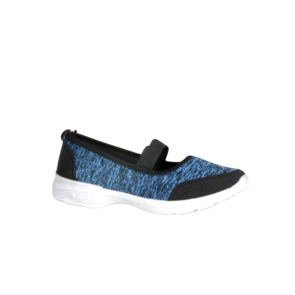 Ultra Comfy Walking Shoes With Strap - Navy Blue - Magasins Hart | Hart Stores