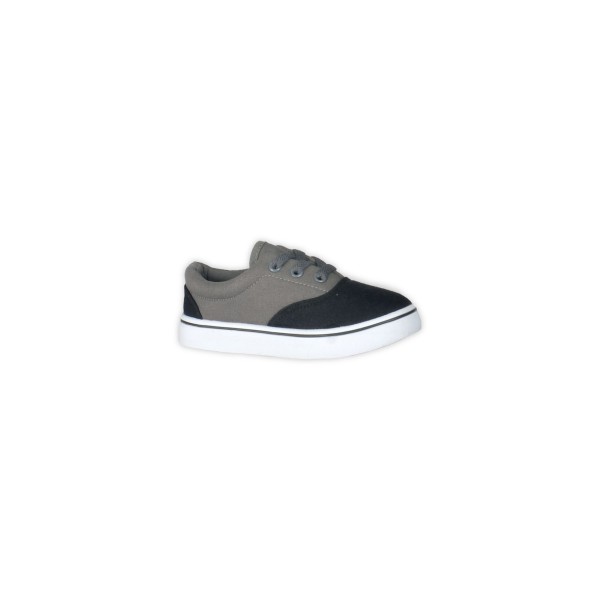 Canvas Shoes - Grey & Black - Magasins Hart | Hart Stores