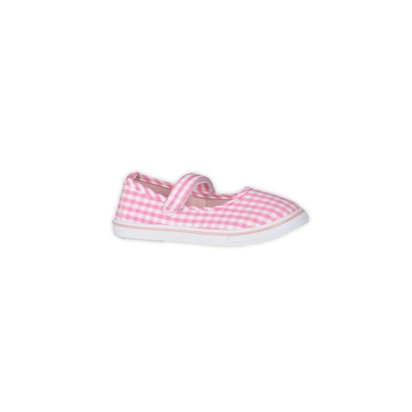 Plaid Ballerinas - Pink & White - Magasins Hart | Hart Stores