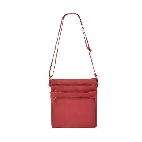 Bag with 4 Front Pockets - Burgundy - Magasins Hart | Hart Stores