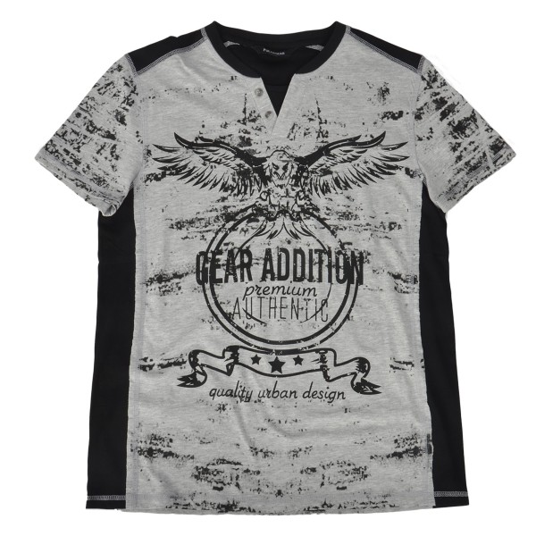 Polargear - Grey & Black Graphic T-Shirt - GEAR ADDITION - Magasins Hart | Hart Stores