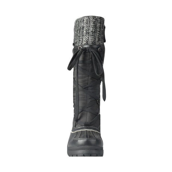 Bottes d'hiver à lacets