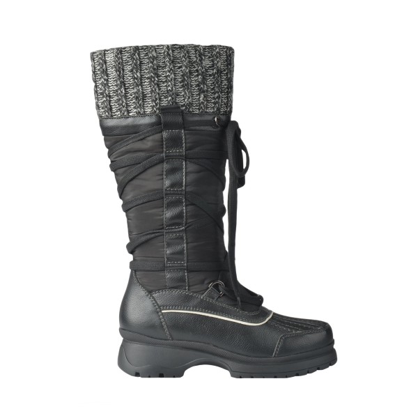 Bottes d'hiver à lacets