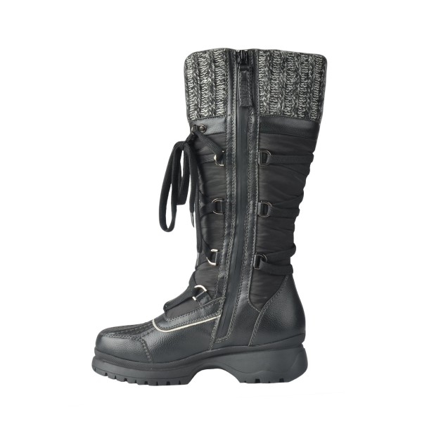 Bottes d'hiver à lacets