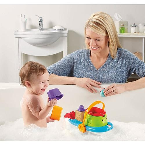 Fisher Price - Stackin' Tubtime Boat