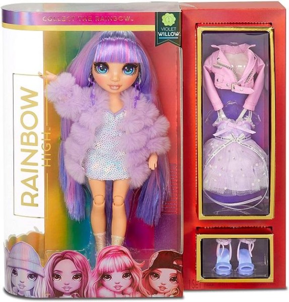 Rainbow Surprise - Fashion Doll Violet Willow
