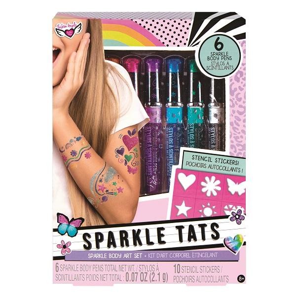 Fashion Angels - Sparkle Tats | Kit d'art corporel étincelant