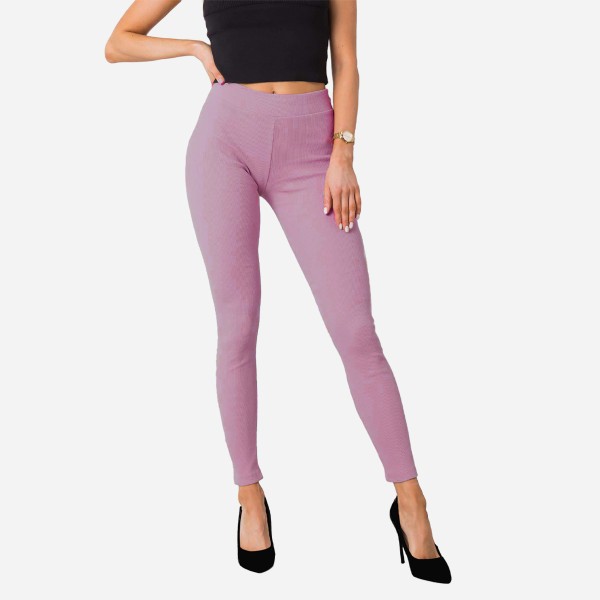 Legging Côtelé En Velours