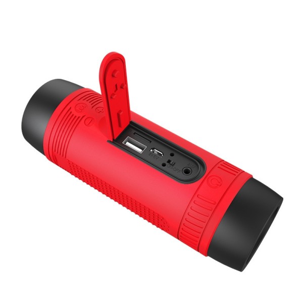 Silicon Bluetooth Speaker With Light For Bike