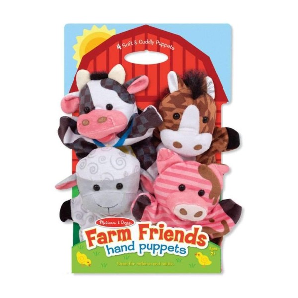 Melissa & Doug - Farm Friends Hand Puppets - Magasins Hart | Hart Stores