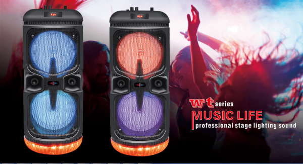 Double haut-parleur Bluetooth 6,5