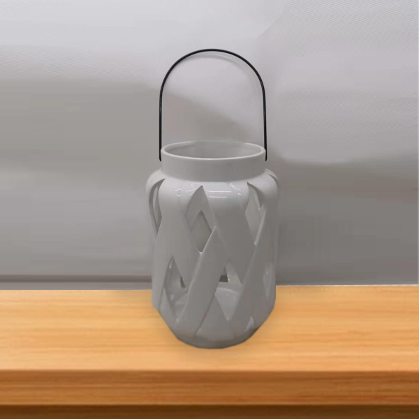 Ceramic Diamond Lantern