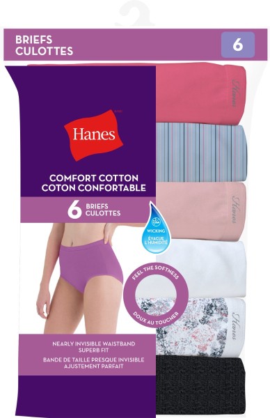 Hanes Coton Confortable P6 - H1400X