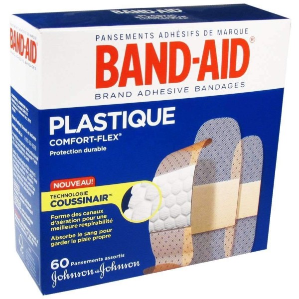 Band-Aid - 60 Assorted Plastic Bandages - Magasins Hart | Hart Stores