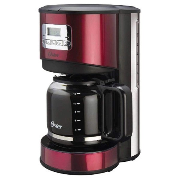 Oster -12 Cup Programmable Coffee Maker, Red - Magasins Hart | Hart Stores