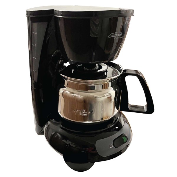 Sunbeam 4 Cup Coffeemaker Black 55 Carafen