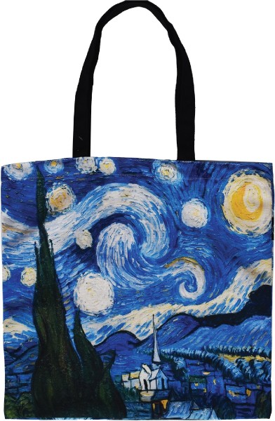 Van Gogh Tote bag en toile Asst Prints