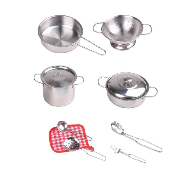 8pcs Mini Kitchen Set Pot & Pans
