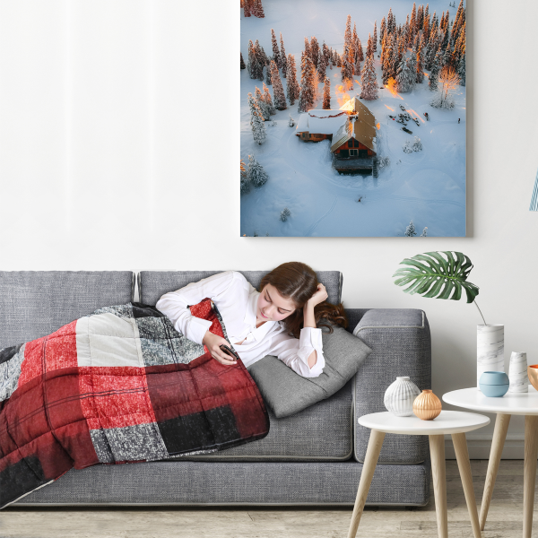 Chanteclerc - Weighted Quilted Throw | 10lbs 40x60