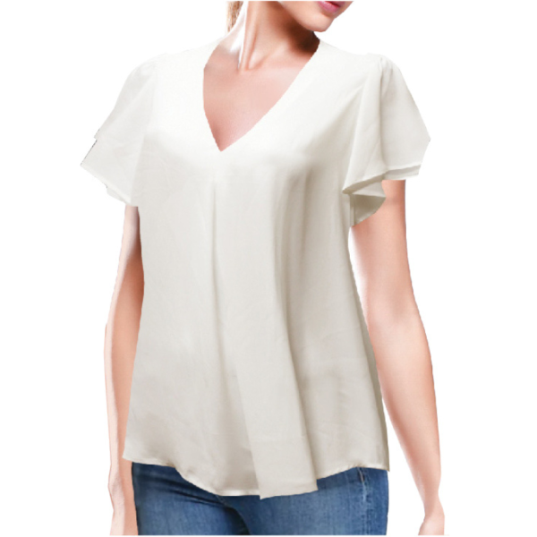 Flutter v-neck top