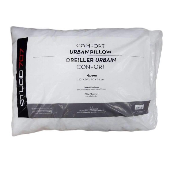 Studio 707 - Urban Comfort Muslin-Polycotton Pillow, 20x30