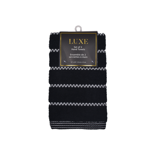 Luxe - 2pc Hand Towels 16x20