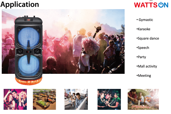 Double haut-parleur Bluetooth 6,5