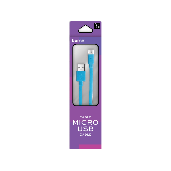 MICRO USB FLAT CABLE 3FT