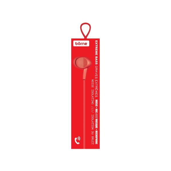 NOISE ISOLATING EARBUDS WITH MIC