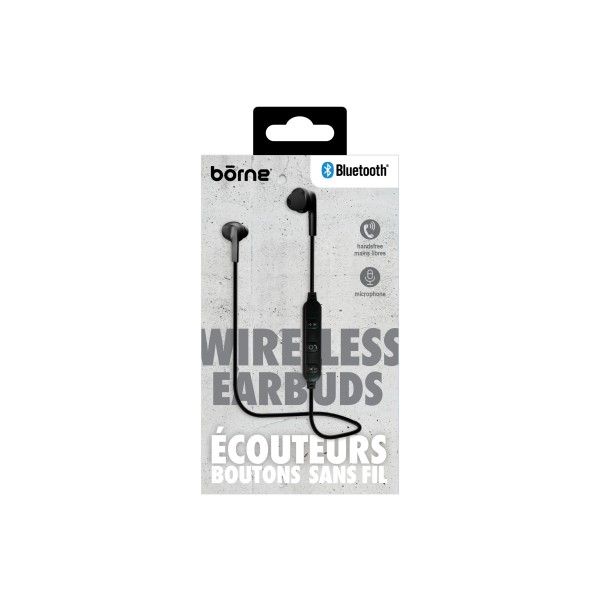 BLUETOOTH NOISE ISOLATING EARBUDS WITH MICROPHONE