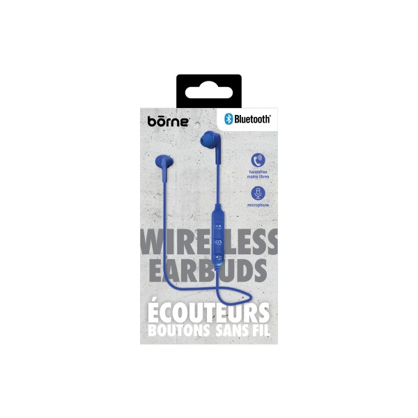 BLUETOOTH NOISE ISOLATING EARBUDS WITH MICROPHONE