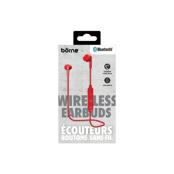 BLUETOOTH NOISE ISOLATING EARBUDS WITH MICROPHONE