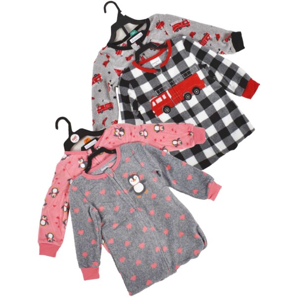 Baby Fleece Sleepers 2pk