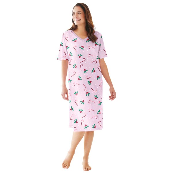 CHEST PRINT SLEEPSHIRT
