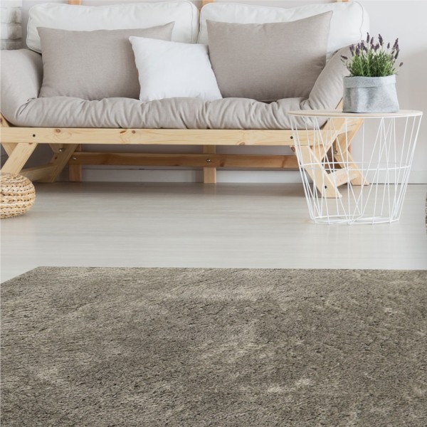 Dalila Shag Rug Taupe