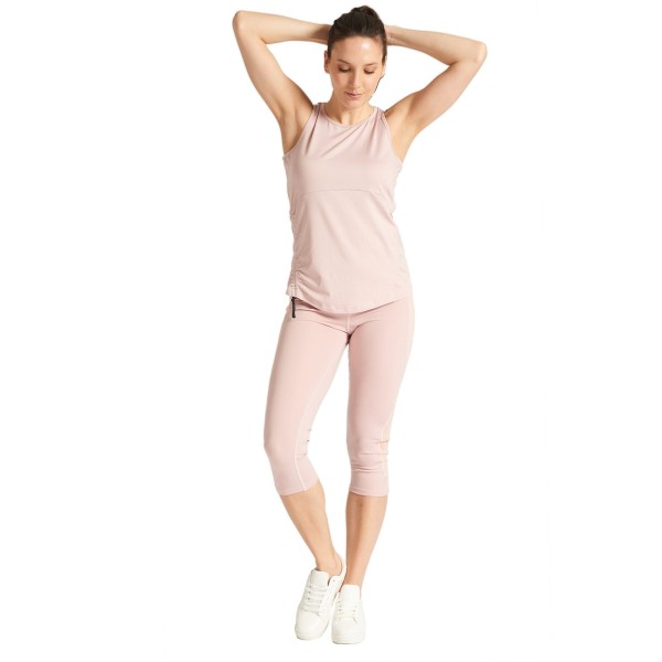 Legging capri de sport - Rose bébé