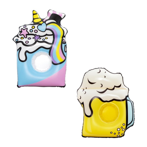 Porte-gobelets de piscine Summer Sips | modèle assorti