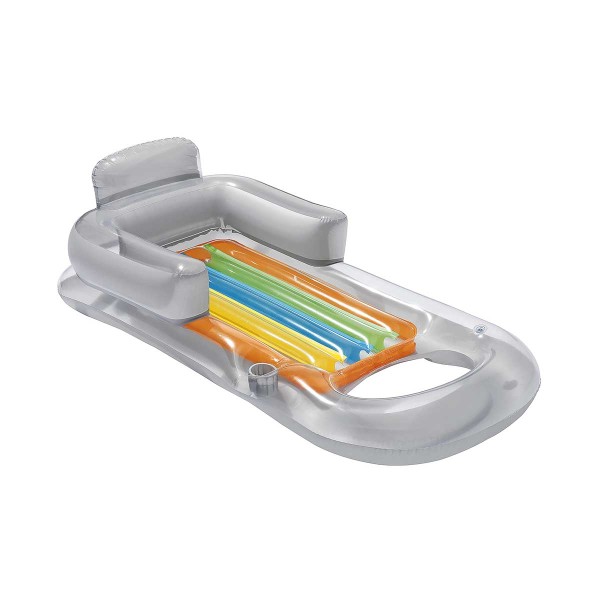 Bestway® Matelas gonflable de piscine Bestway® '' Summer Colors™'' 1,61 m x 84 cm